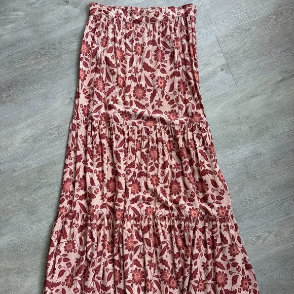 LOFT OUTLET Maxi Tiered Skirt XS - Picture 1 of 3
